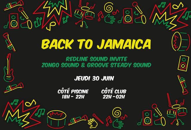 Back to Jamaica : REDLINE SOUND invite ZONGO SOUND & GROOVE STEADY SOUND