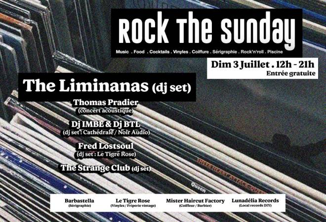 Rock the Sunday : THE LIMIÑANAS (dj set) + guests & animations
